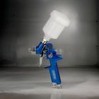 Mini HVLP Gravity Spray Gun, 1.0mm Set Up, 125ml Pot