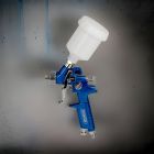 Spraygun, Gravity, Mini HVLP, 0.8mm 125ml Pot Capacity