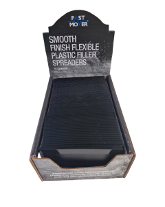 Filler Spreader 4" Plastic Plain Black Box of 100