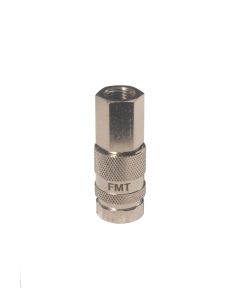 Safety coupling for air fed face mask. 1/4"bsp female thread 